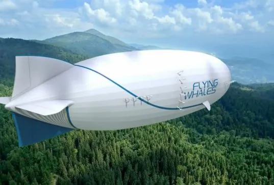 FLYING WHALES LCA60T airship