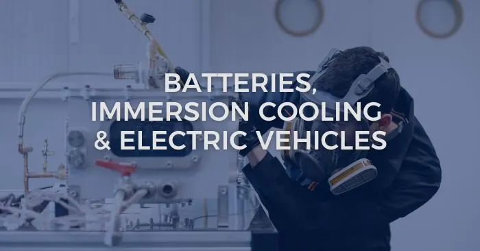 Batteries and immersion cooling Exoes